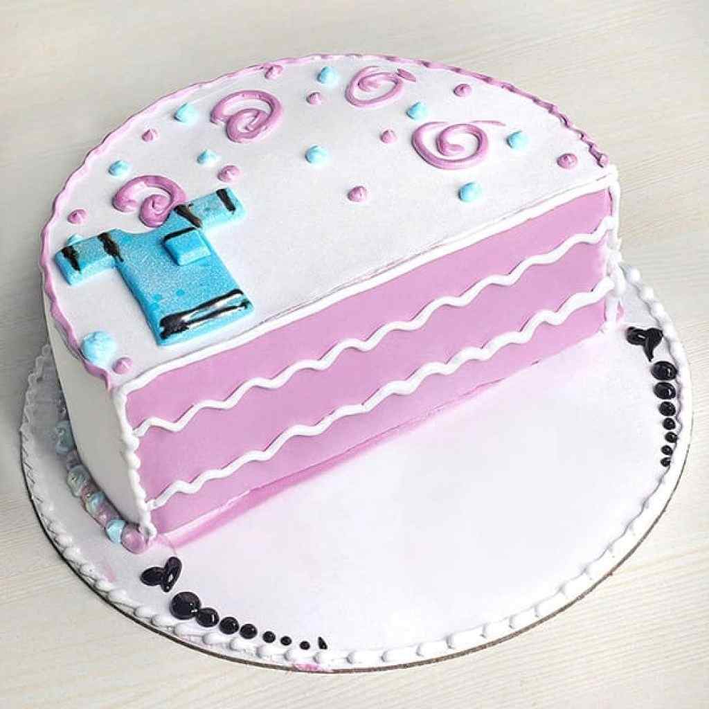 Boy Half birthday cake